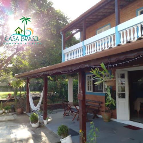 Отель Casa Brasil Pousada E Lazer Триндади Экстерьер фото